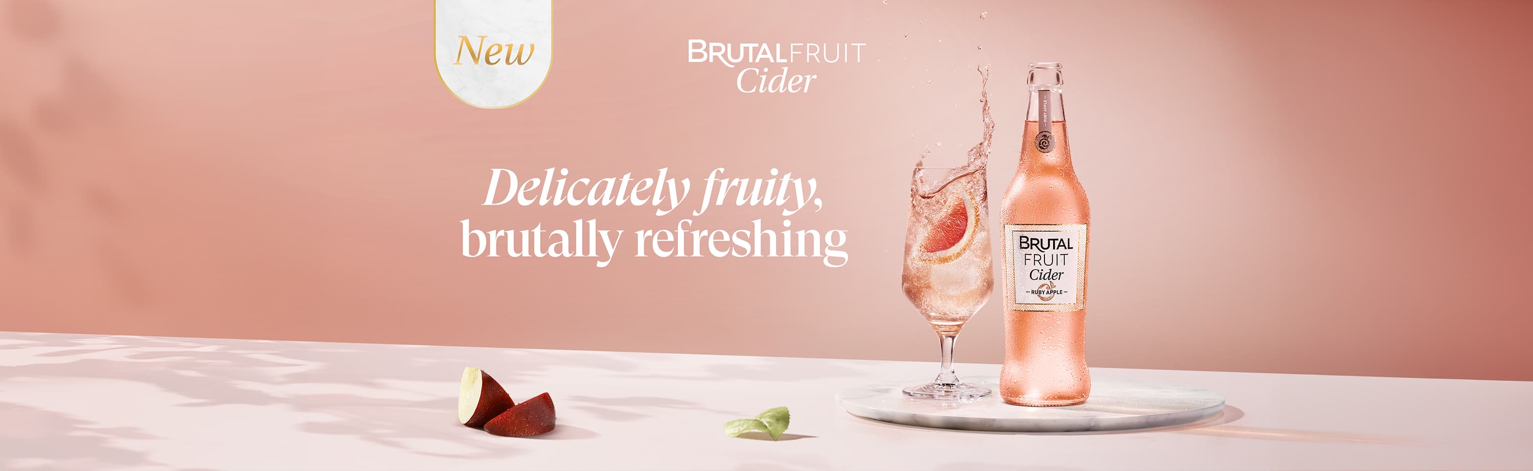 Brutal Fruit Cider - Delicately fruity, brutally refreshing
